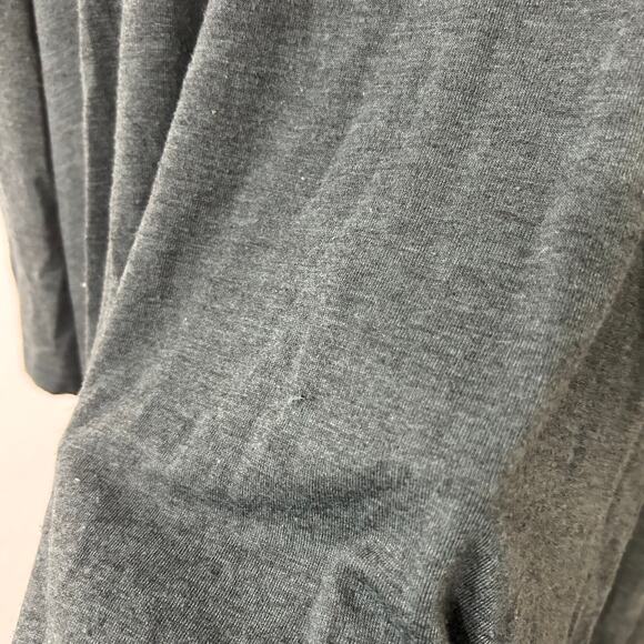 Old Navy Womens Sz Small Petite Fir Ever Green Long Sleeve Rib Knit Swing Dress - Picture 2 of 5